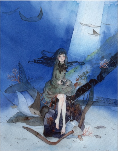 キャンバスプリント『既知の海』