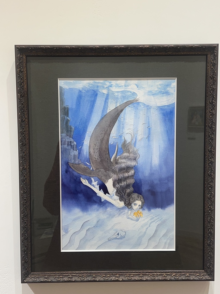 額装原画『藻屑に花を』