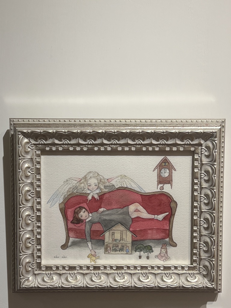 額装原画『幸福の写像形式』