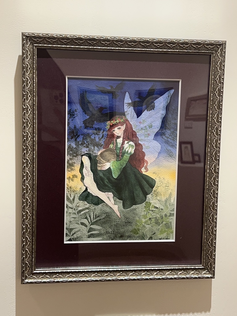 額装原画『いずれ歌われるもの達よ』