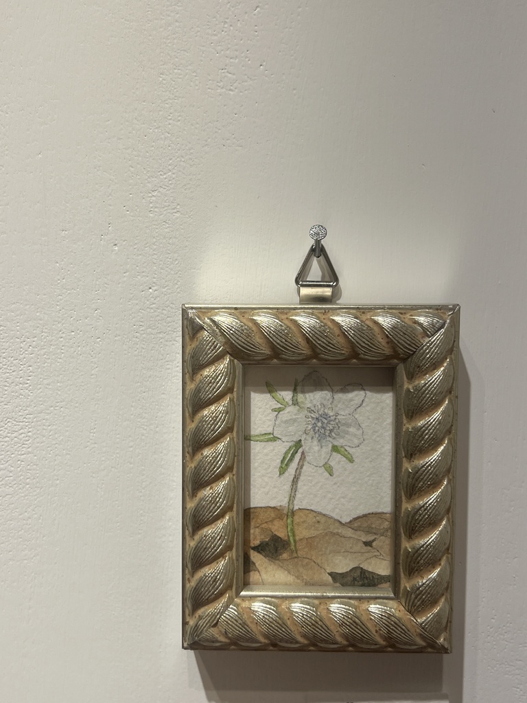 額装小作品『春立てり』