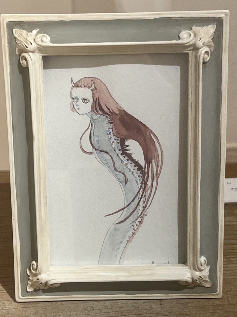 額装小作品『竜宮遣』