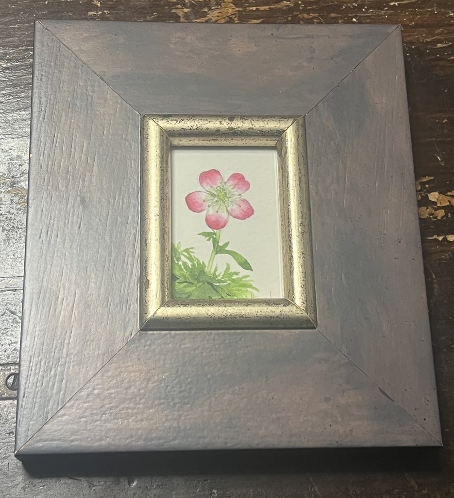 ミニ原画『雲の通い路』