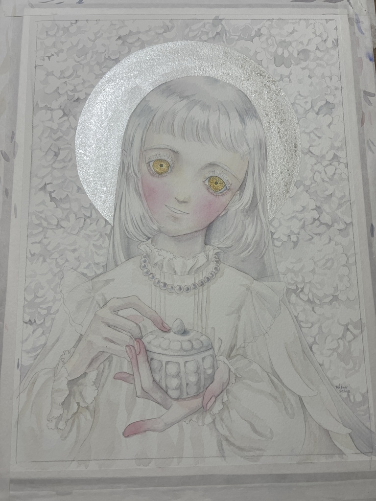 額装原画『amṛta』