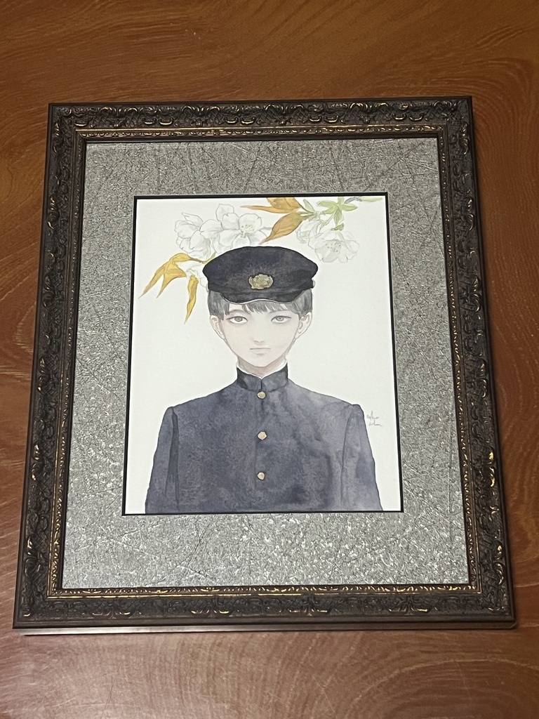 額装原画『開化』