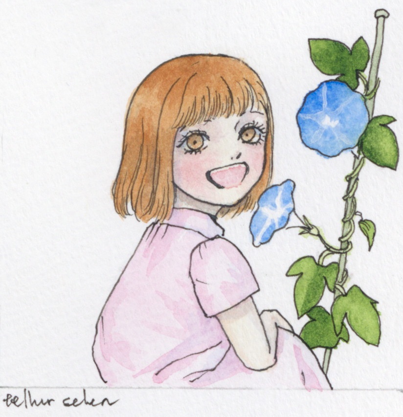 無額装小作品『薄荷ちゃんの夏の思い出　１．おはよう』