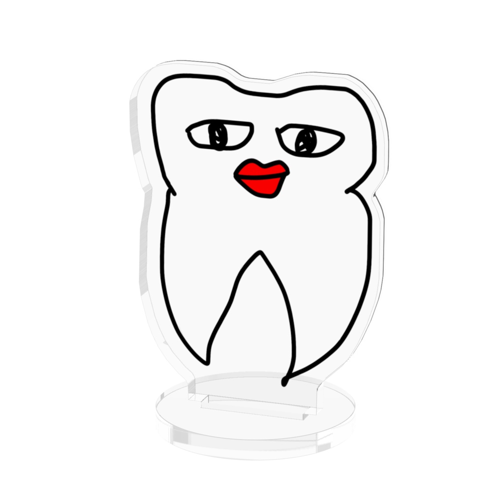 親知らずクンアクリルフィギュア