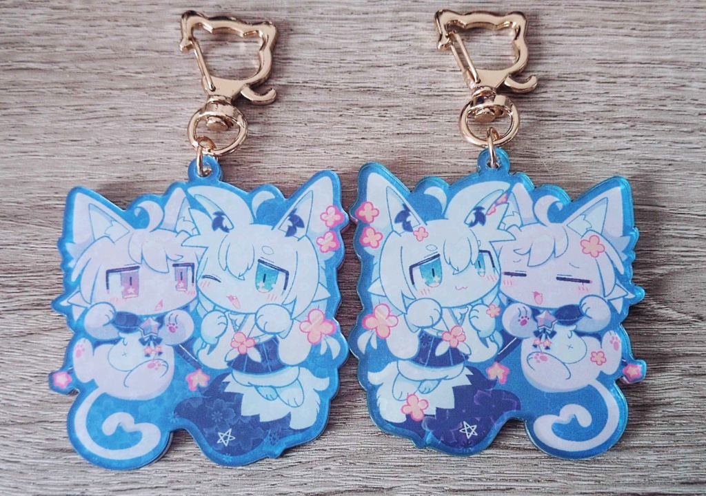 にゃんぐこーんアクリルキーホルダー