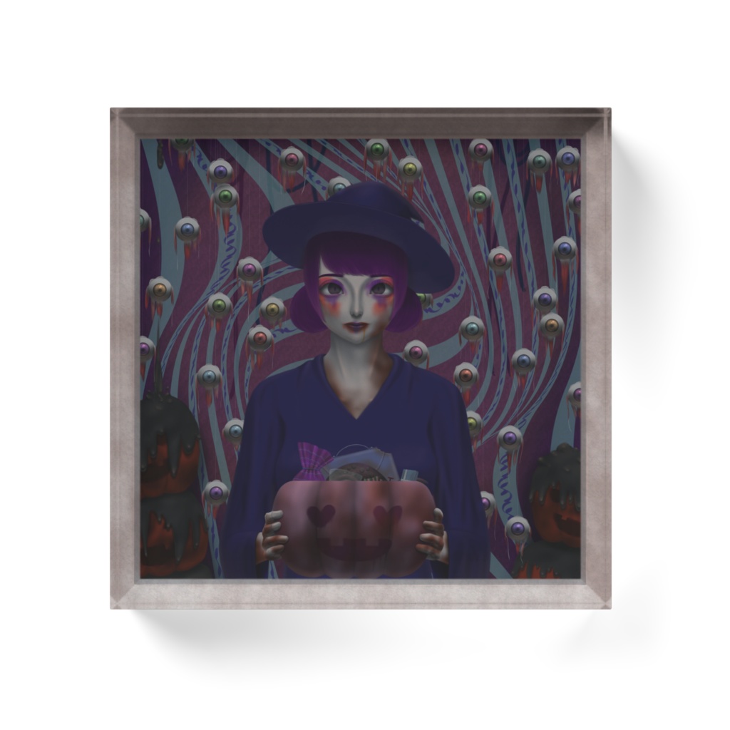 ハロウィンアクリルブロック