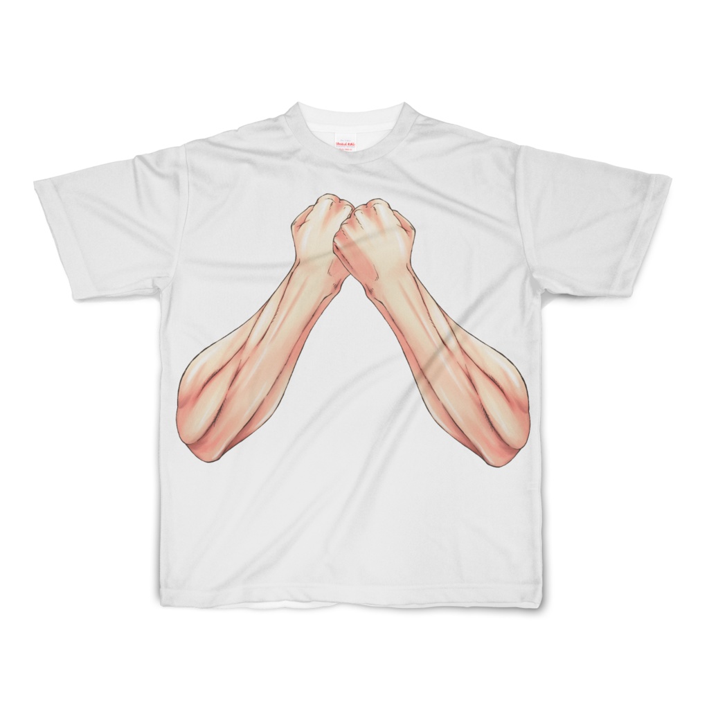【非公式】桐生ココ 桐生の拳 世紀末スタイルB Tシャツ