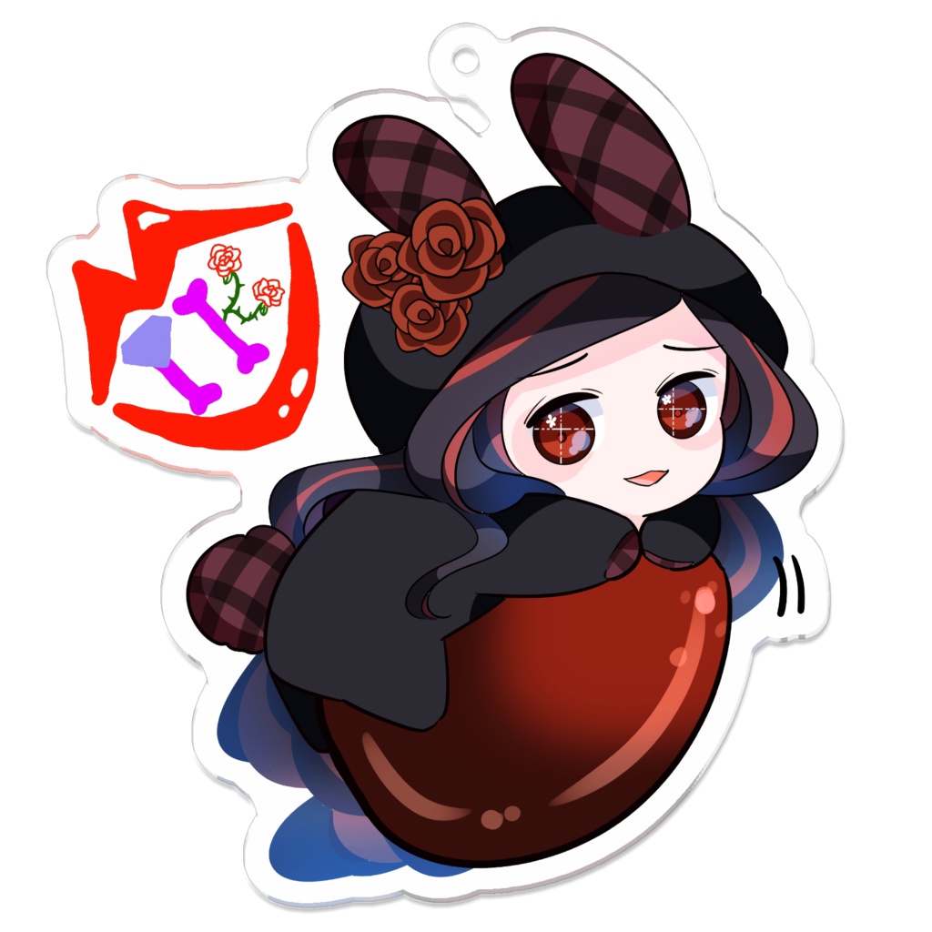 女王イースターアクキー