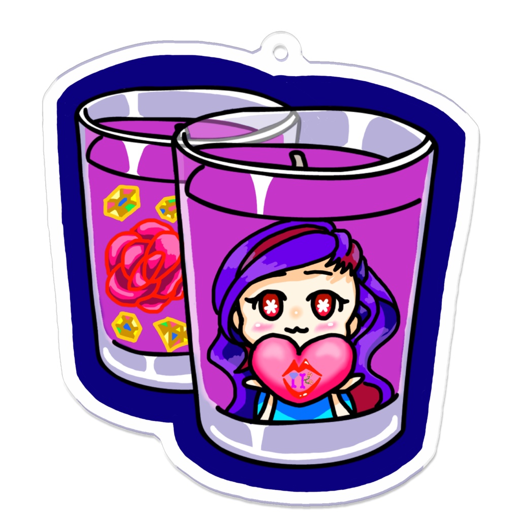 アロマキャンドルな💎MIKU🌹女王アクキー