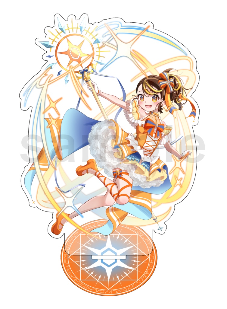 魔法少女アオイ ビッグアクリルスタンド