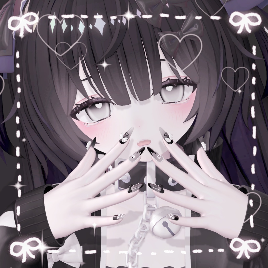 【5アバター対応】♡Yumekawa Nail♡