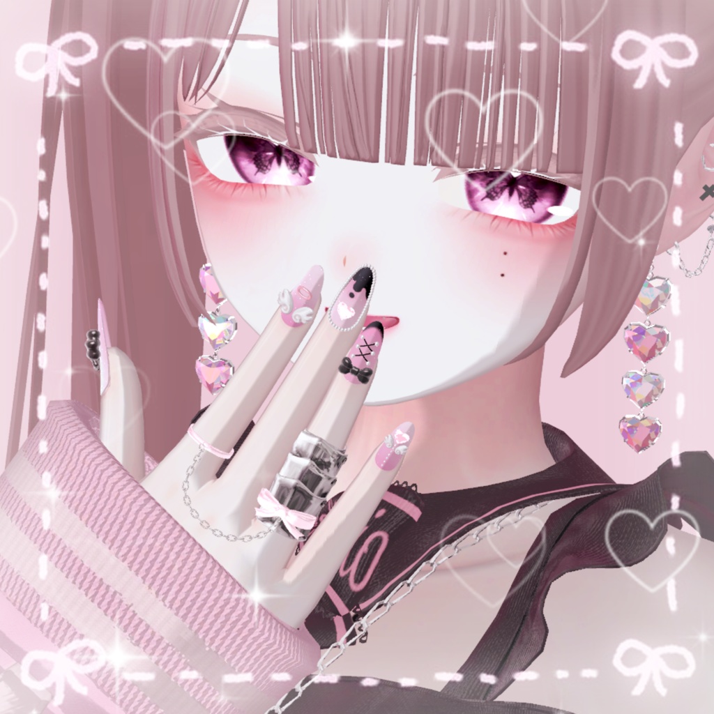 【5アバター対応】♡Yumekawa Nail♡