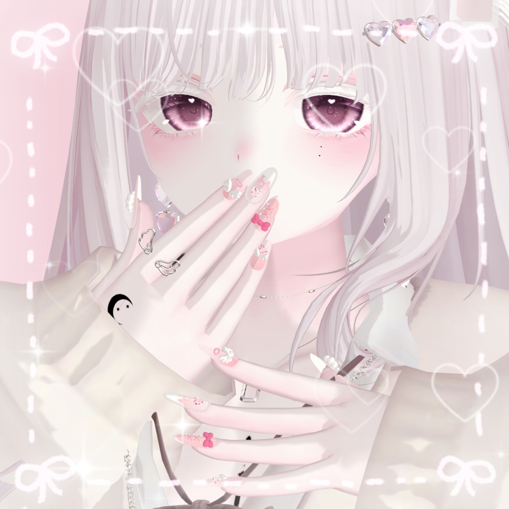 【5アバター対応】♡Yumekawa Nail♡