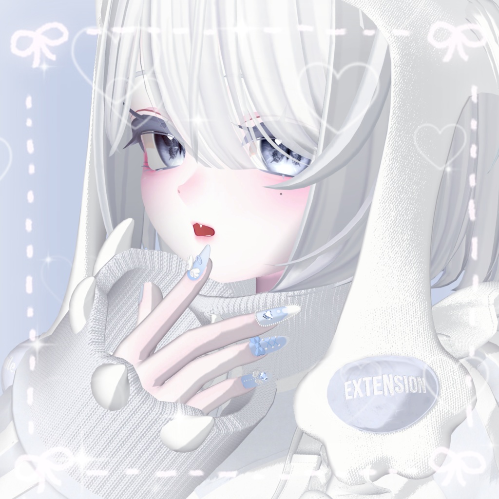 【5アバター対応】♡Yumekawa Nail♡