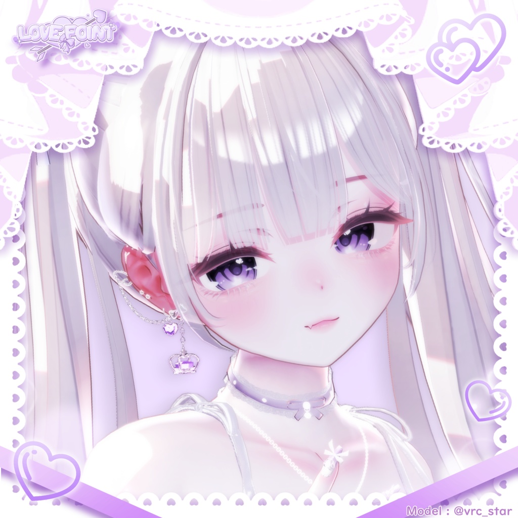 【10アバター対応】♡Cute Earring♡