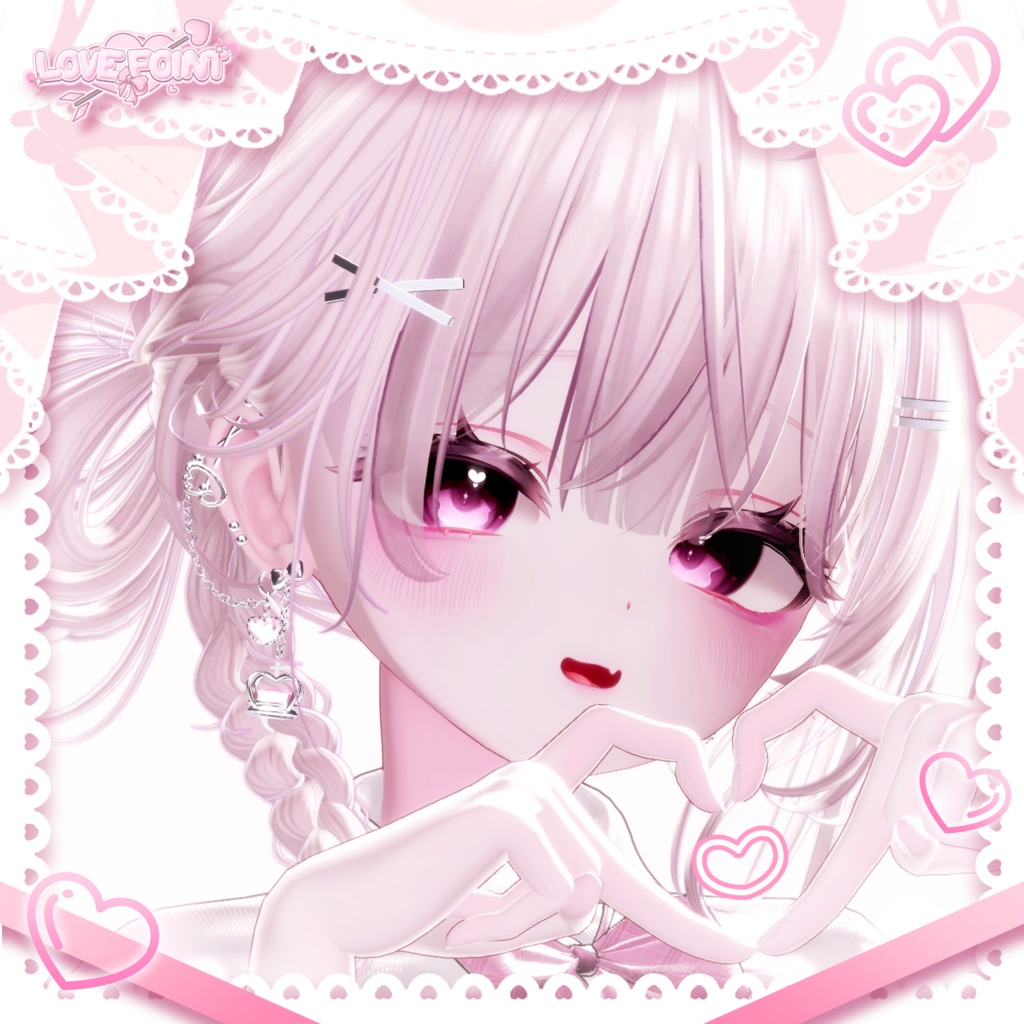 【10アバター対応】♡Cute Earring♡