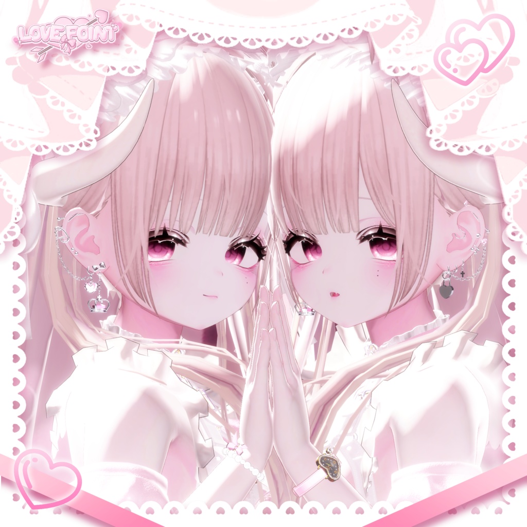 【10アバター対応】♡Cute Earring♡