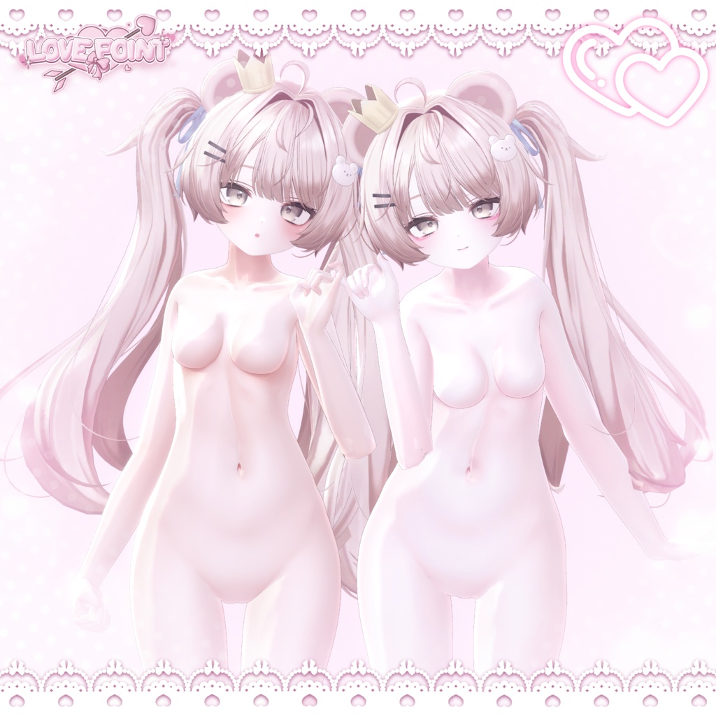 【ミルフィ対応】♡LOVE POINT Texture Set♡