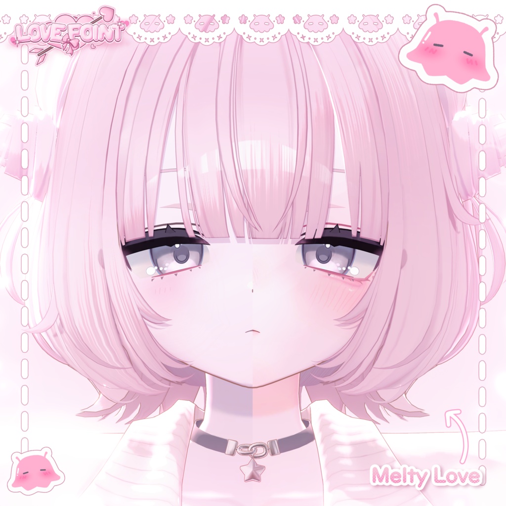 【うらら対応】♡LOVE POINT Texture Set♡