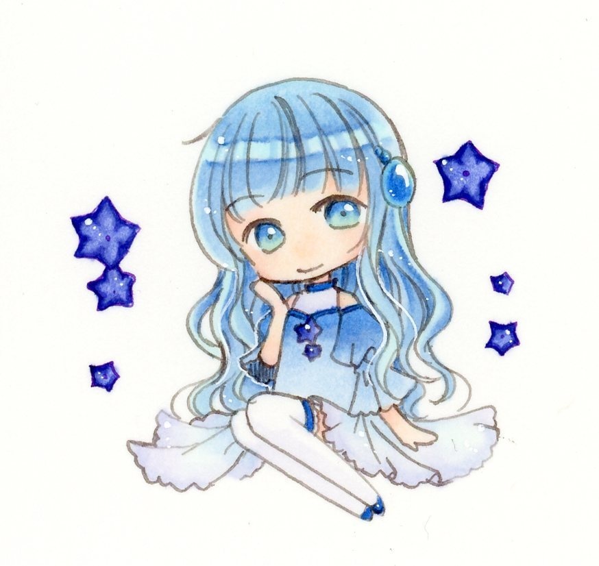 【イラスト原画】ルビー【指輪型ミニ額】