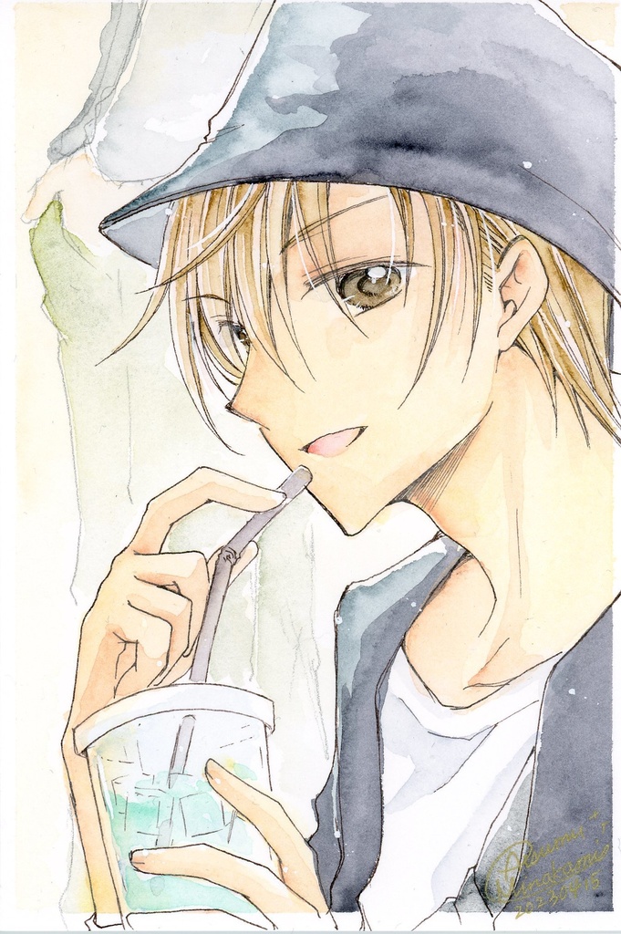 【イラスト原画】創大【ポスカサイズ】