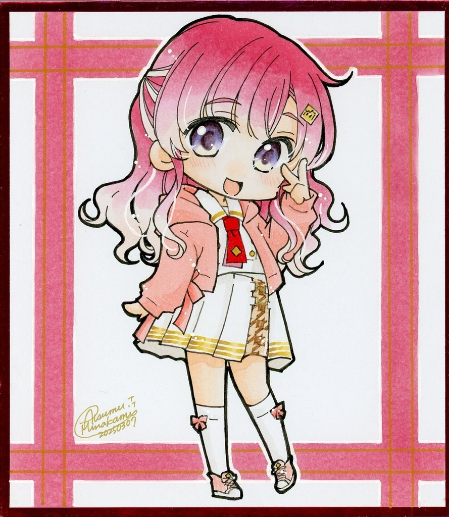 【非公式】Speciale早乙女ベリーイラスト【色紙】