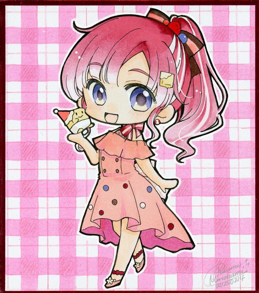 【非公式】Speciale早乙女ベリーイラスト【色紙】