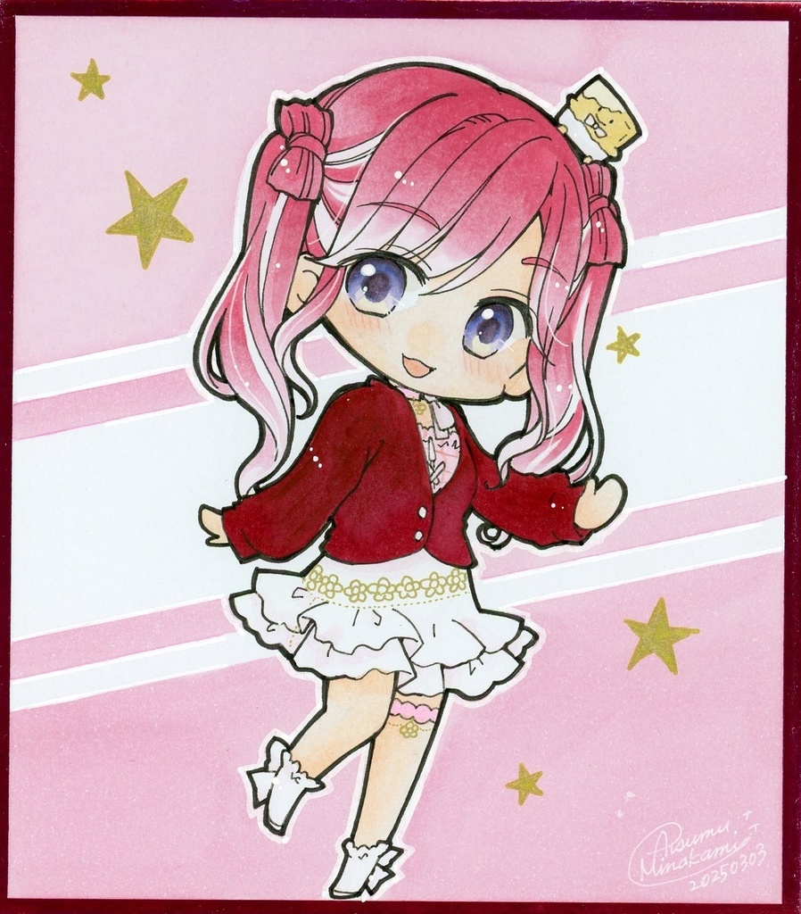 【非公式】Speciale早乙女ベリーイラスト【色紙】