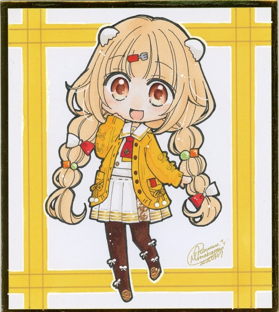 【非公式】Speciale雲母たまこイラスト【色紙】