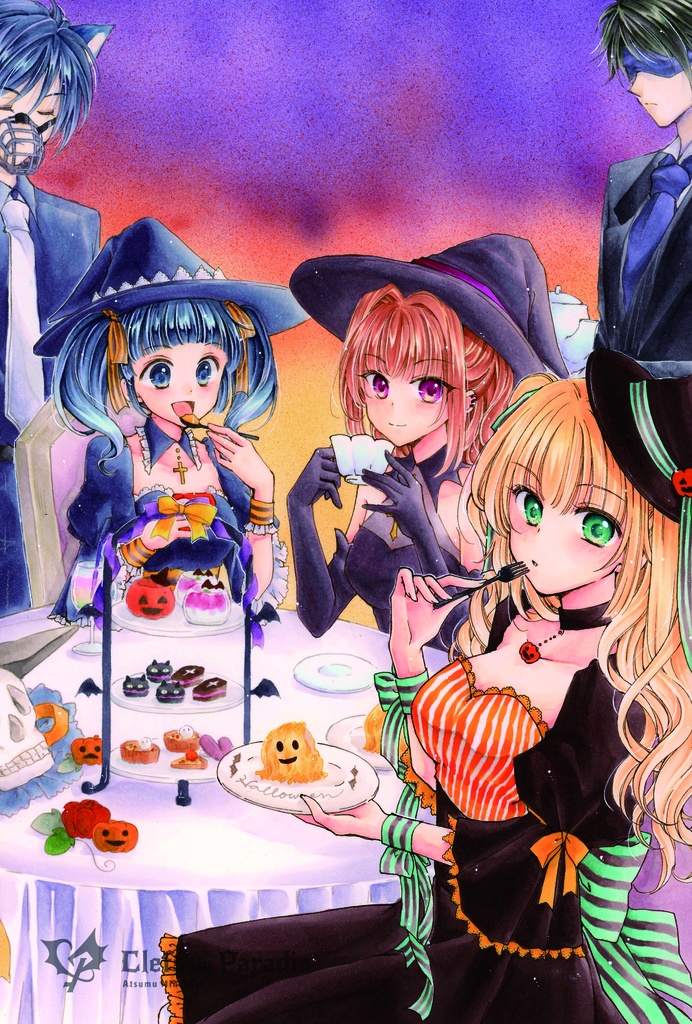 【ポストカード】魔女のお茶会