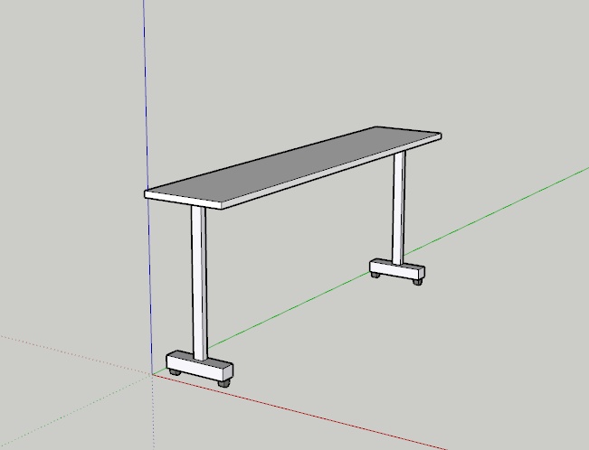 建築課題用|グループワーク家具セット(SketchUp .skp)