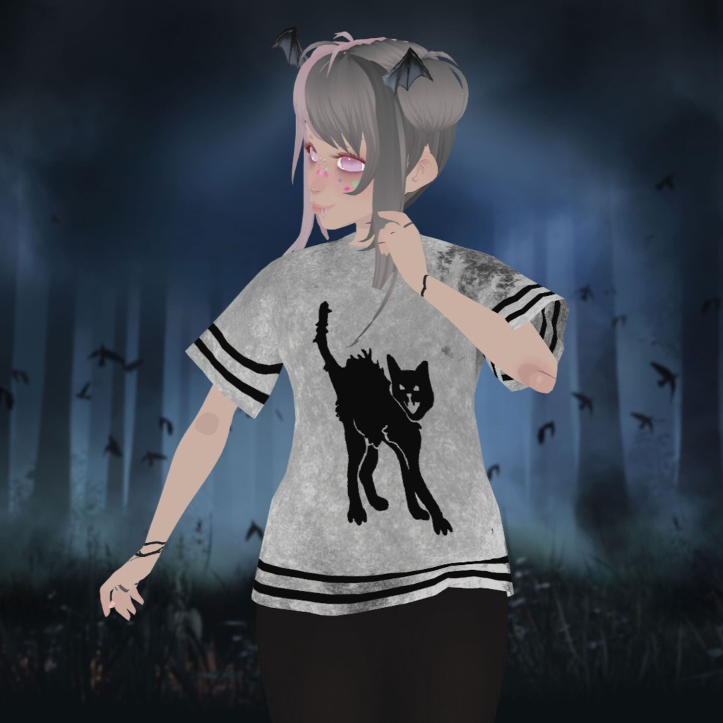 Nea Karlsson's "Spine Chill" Shirt - VRoid