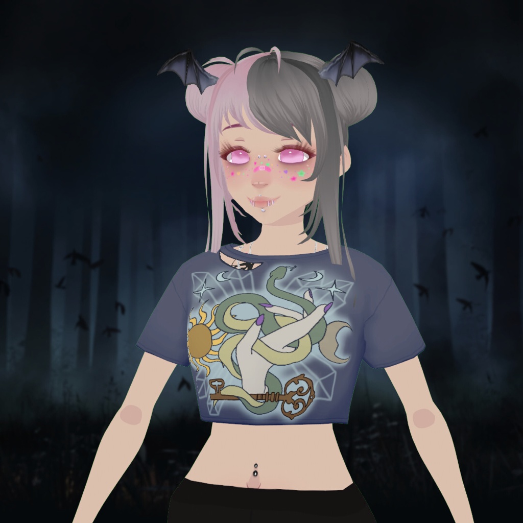 Mikaela Reid "Moonstone Performance" Top - VRoid