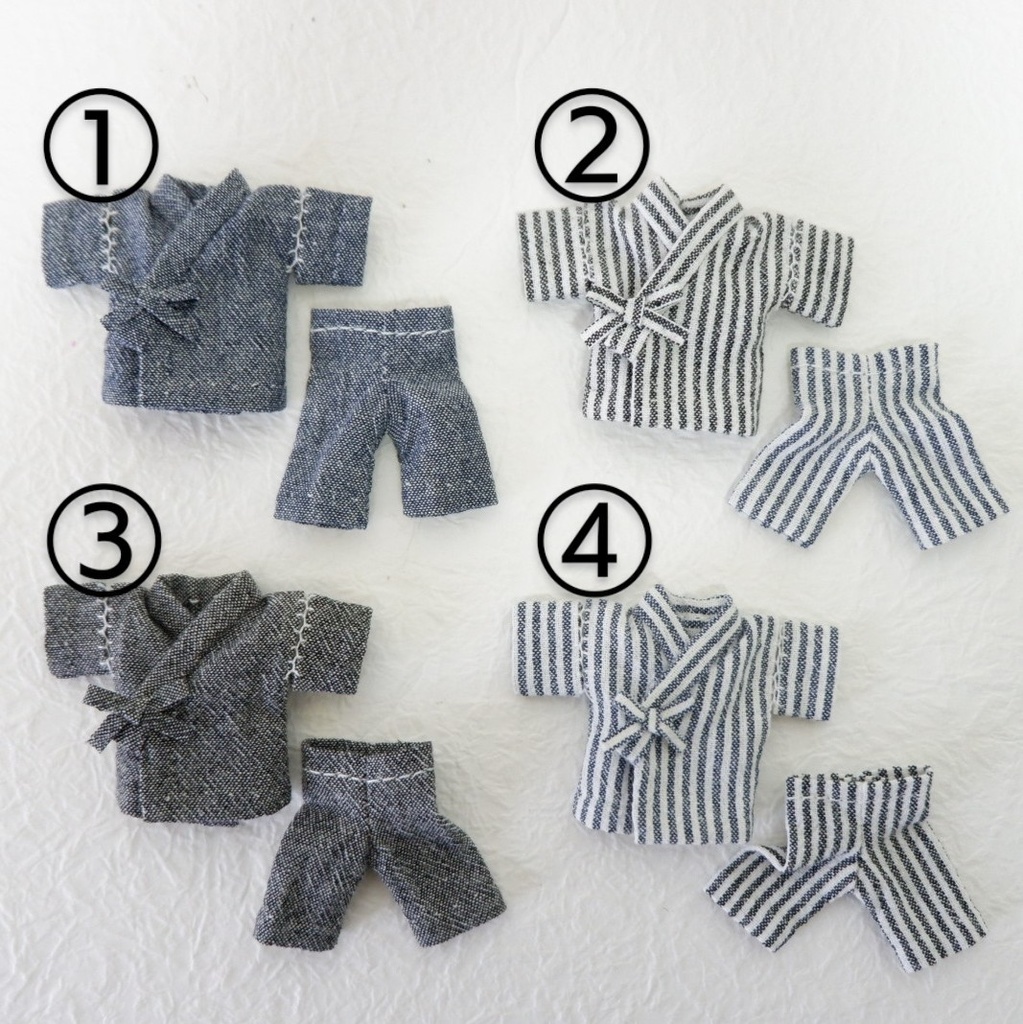 【甚平】オビツ11 / シンプル(A1〜8)