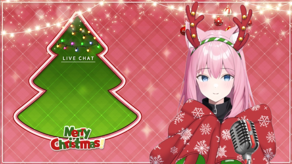 christmas chatting overlay