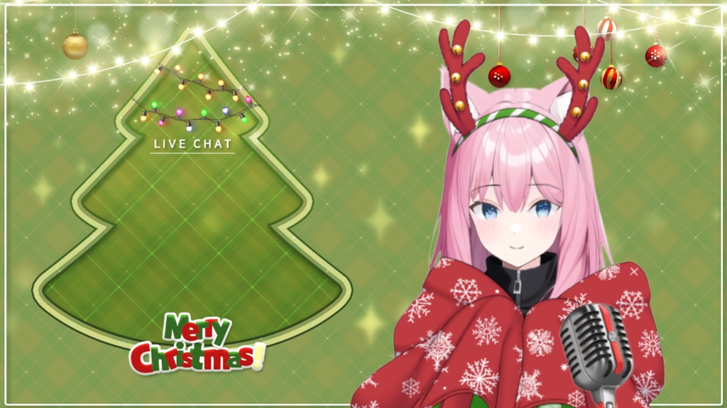 christmas chatting overlay