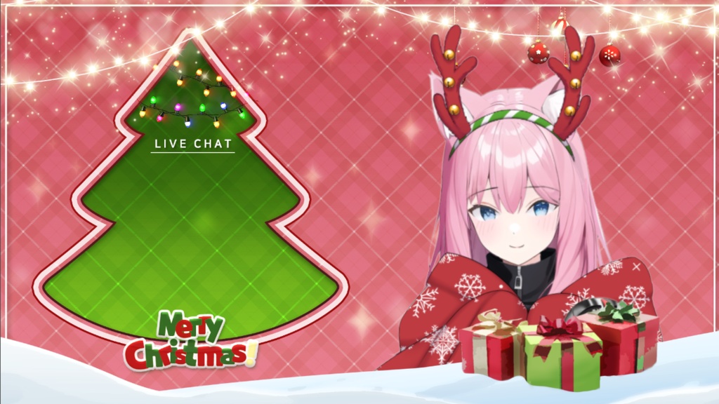 christmas chatting overlay