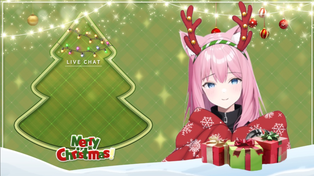 christmas chatting overlay