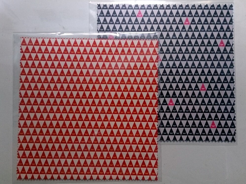 【グッズ】十傑集メガネ拭き モノクロ×ピンクVer ※残りわずか