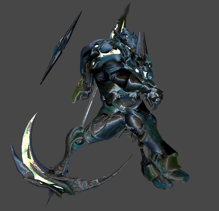 【オリジナル3Dモデル】 Mecha Gundam 3DModel Full set 🤖