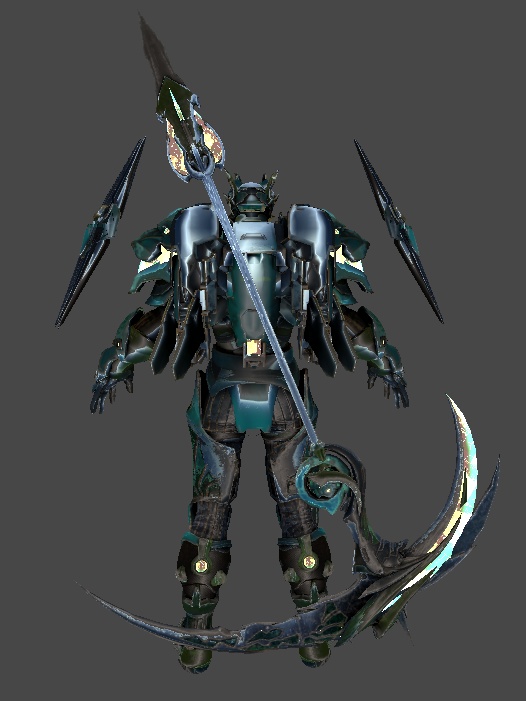 【オリジナル3Dモデル】 Mecha Gundam 3DModel Full set 🤖