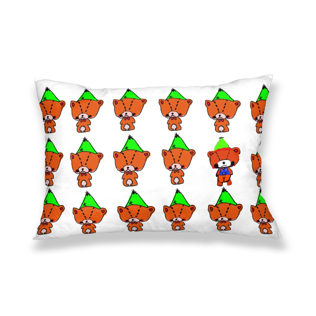 こぐまのキャラメル 枕カバー