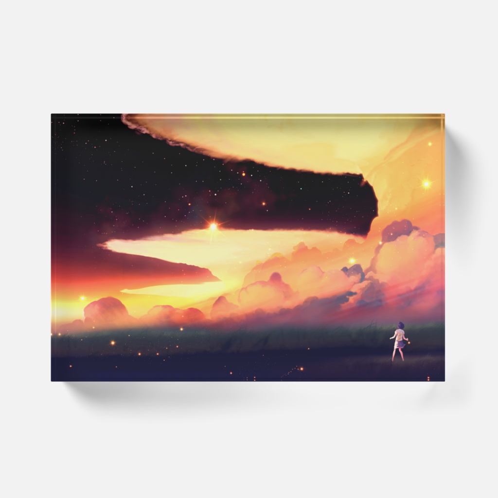 アクリルブロック(雲)