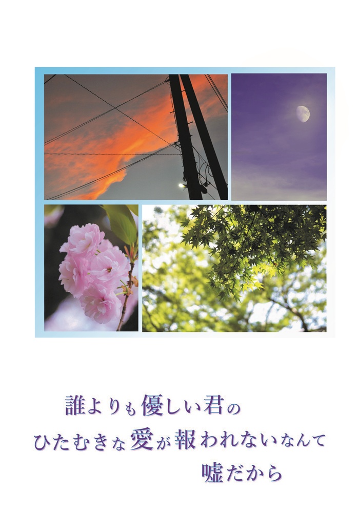 誰よりも優しい君のひたむきな愛が報われないなんて嘘だから