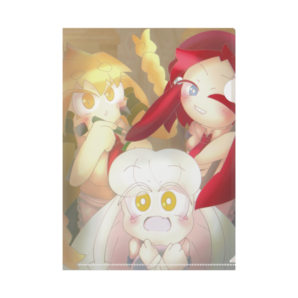 桜花擬人亭:喫茶ポルポ(クリアファイル)