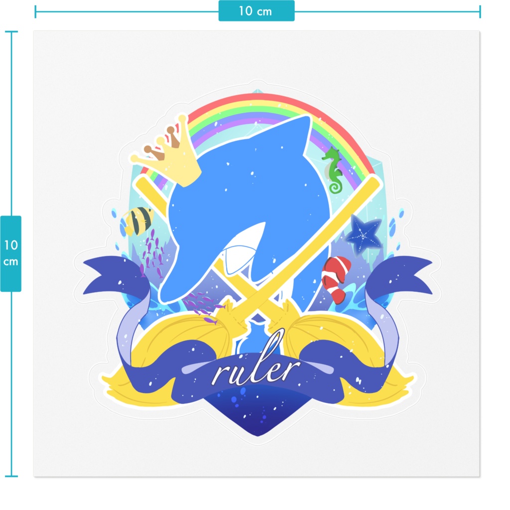 国章デザイン ステッカー