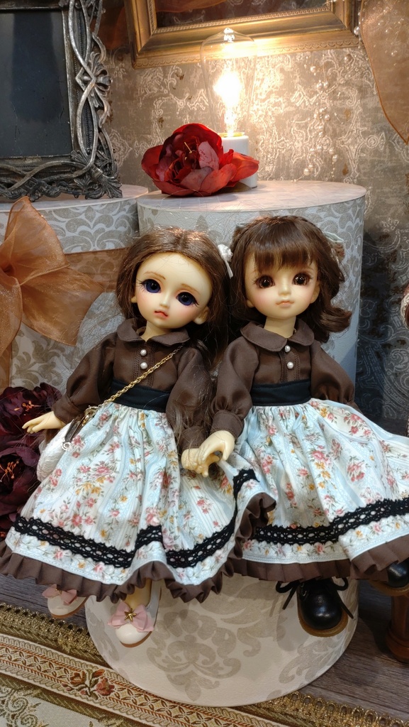 幼SD チョコミントワンピースセット